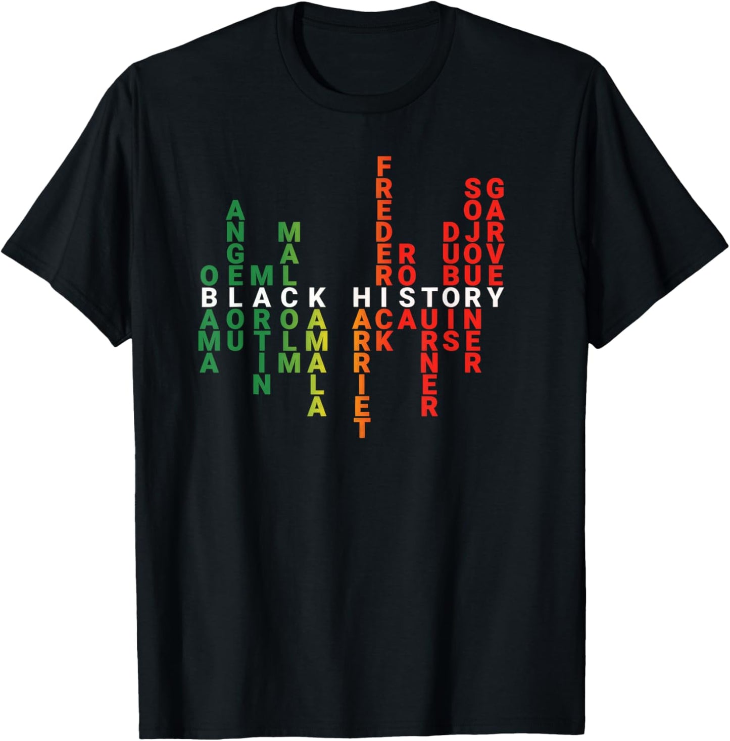 Black History Month Powerful Leaders T-Shirt - T-Shirt | Black