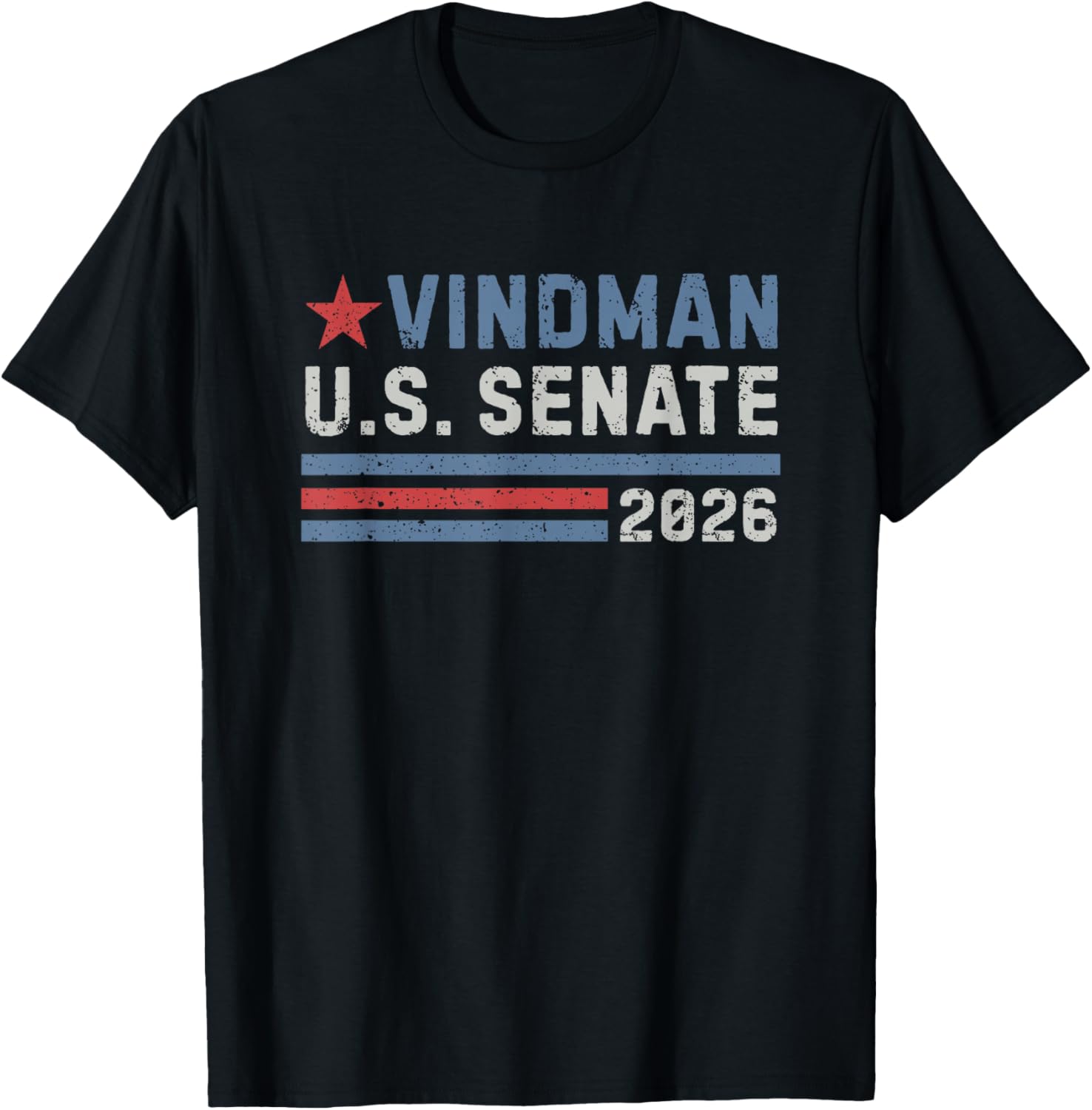 Alexander Vindman for U.S. Senate from Florida 2026 Vintage T-Shirt - T-Shirt | Black