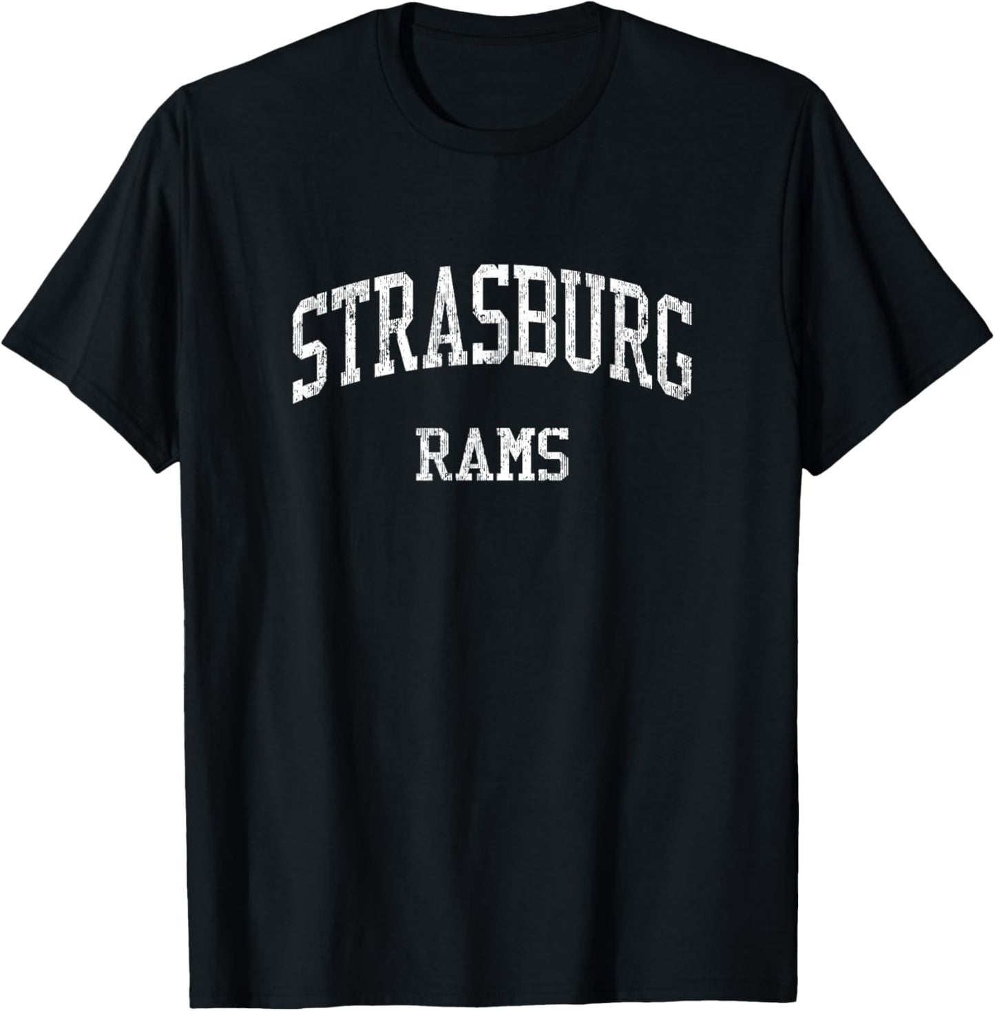 Strasburg High School HS Strasburg VA Vintage Sports T-Shirt - T-Shirt | Black