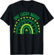 One Lucky Nurse Scrub NICU ICU St Patricks Day Nurses Women T-Shirt - T-Shirt | Black