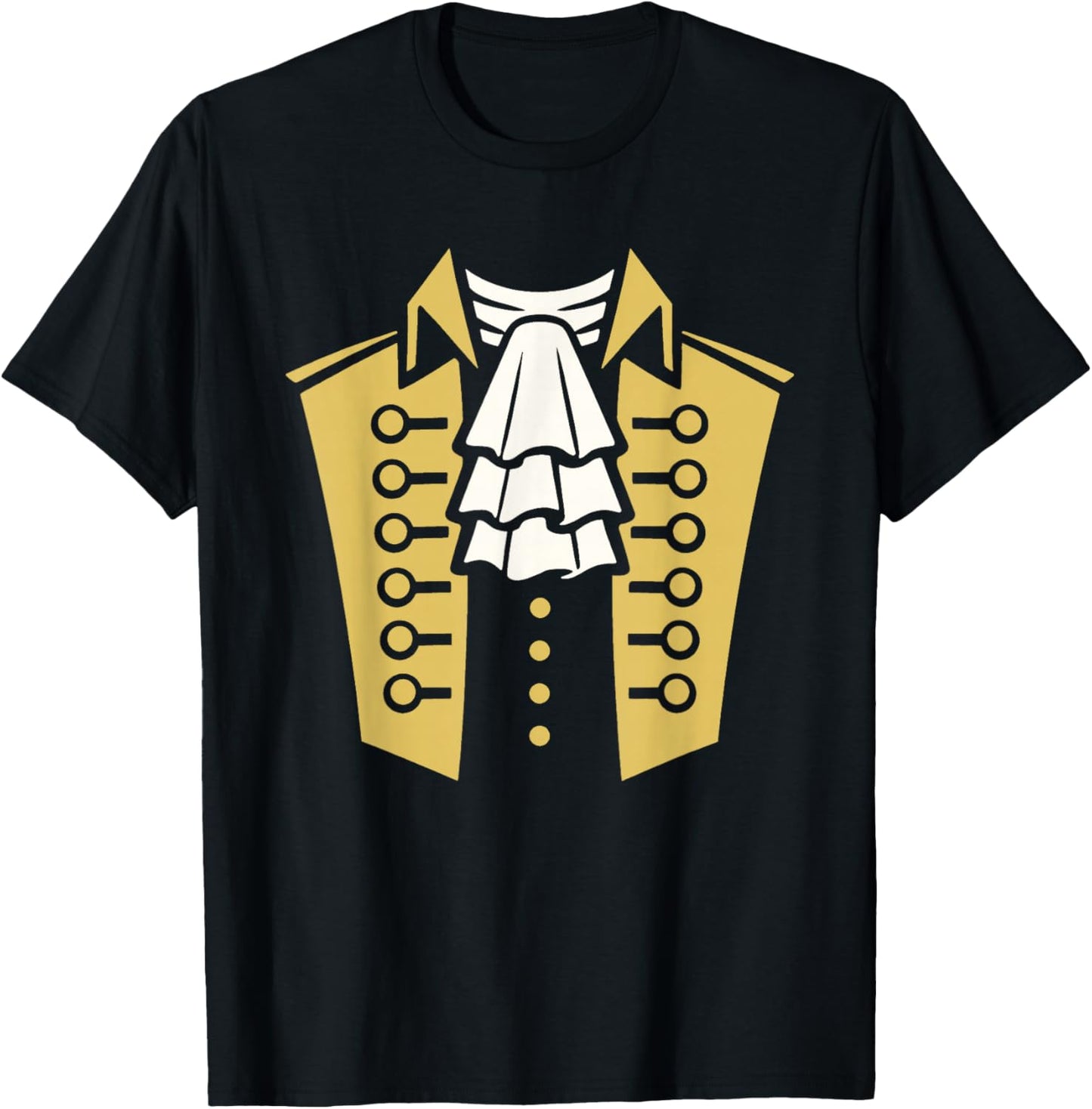 Colonial 18th Century Historic America Costume Funny Classic T-Shirt - T-Shirt | Black