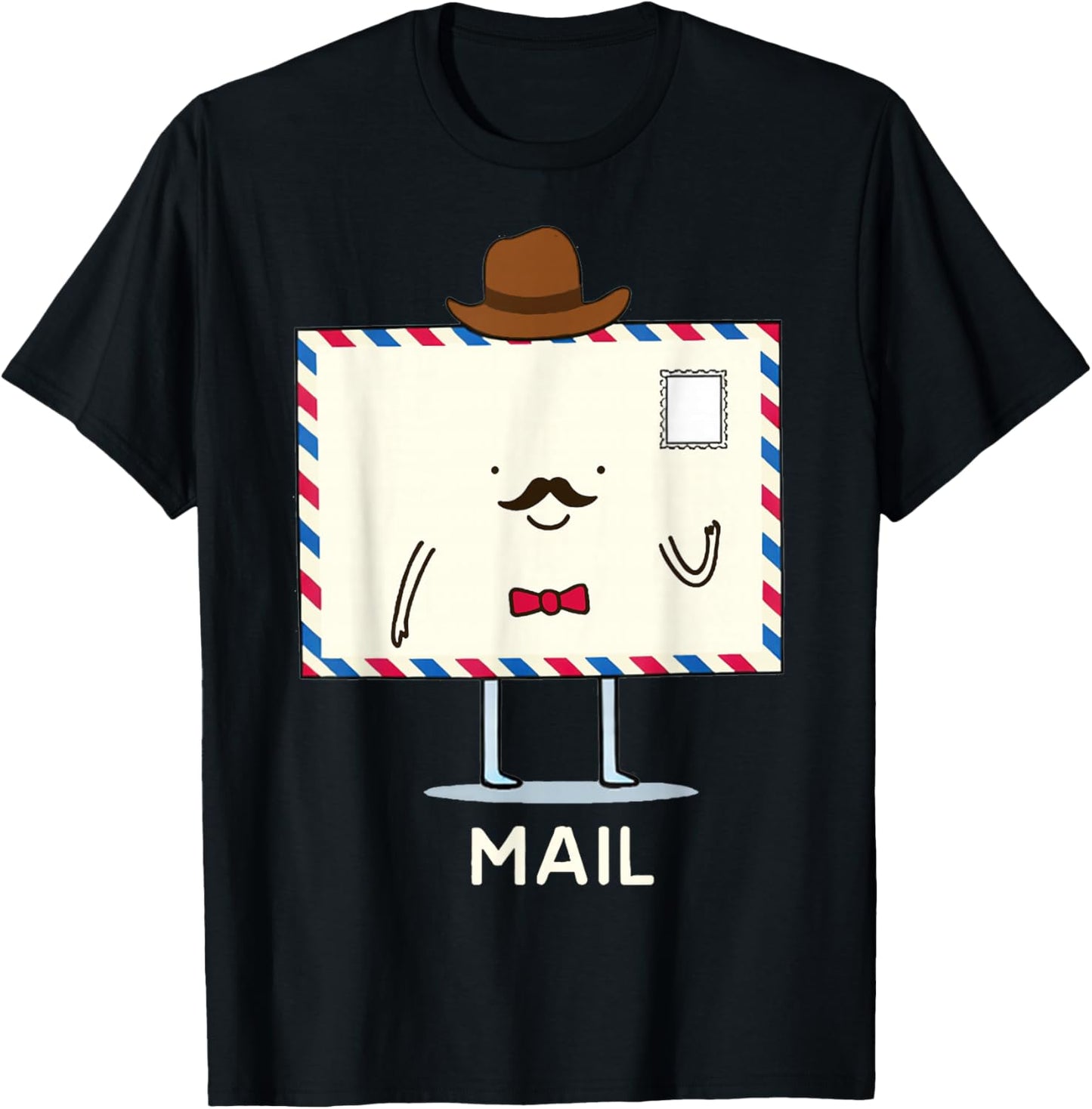 Funny Valentines Couple Matching Mail Fe-Mail Humor Joke Pun T-Shirt - T-Shirt | Black