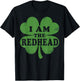 Funny Dibs On The Redhead I Am The Redhead Women Men Kids T-Shirt - T-Shirt | Black