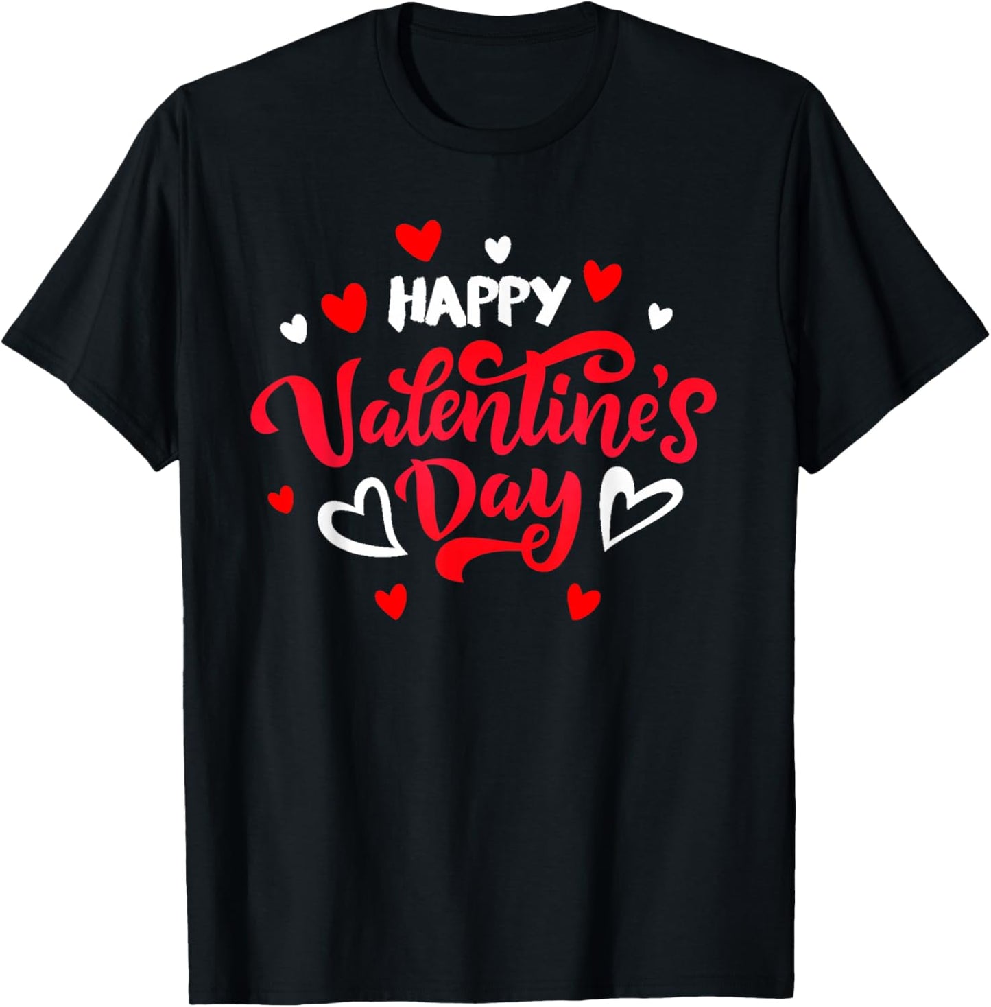 Happy Valentine's Day 2026 T-Shirt - T-Shirt | Black