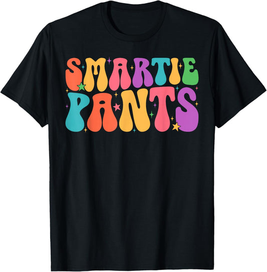 Cute Little Miss Smarty Pants Smartie Costume Halloween Game T-Shirt - T-Shirt | Black