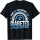 I Wear Blue for Someone I Love Type 1 Diabetes Awareness T-Shirt - T-Shirt | Black