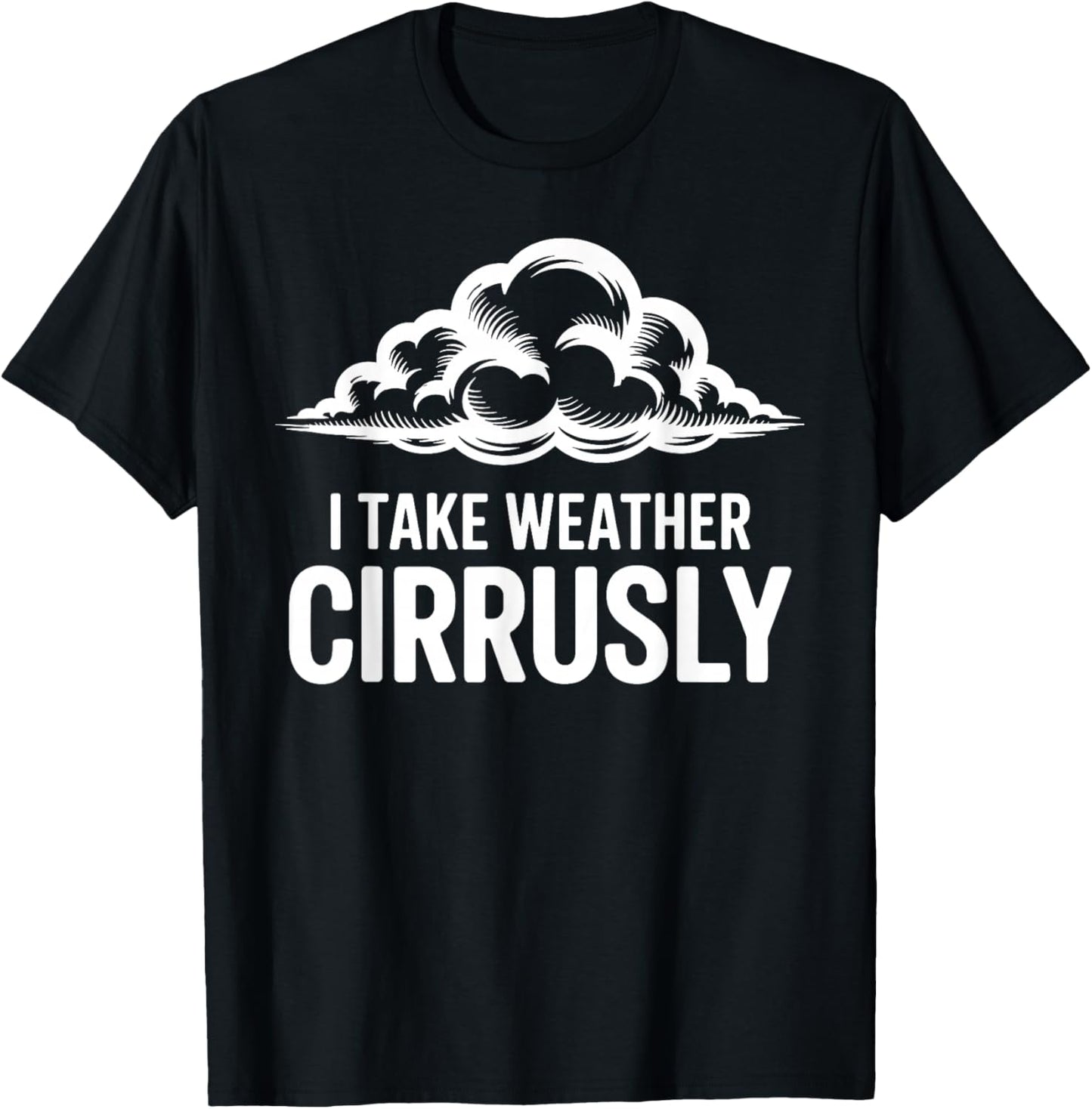 Meteorologist Design Women Weatherman Weather Lover T-Shirt - T-Shirt | Black