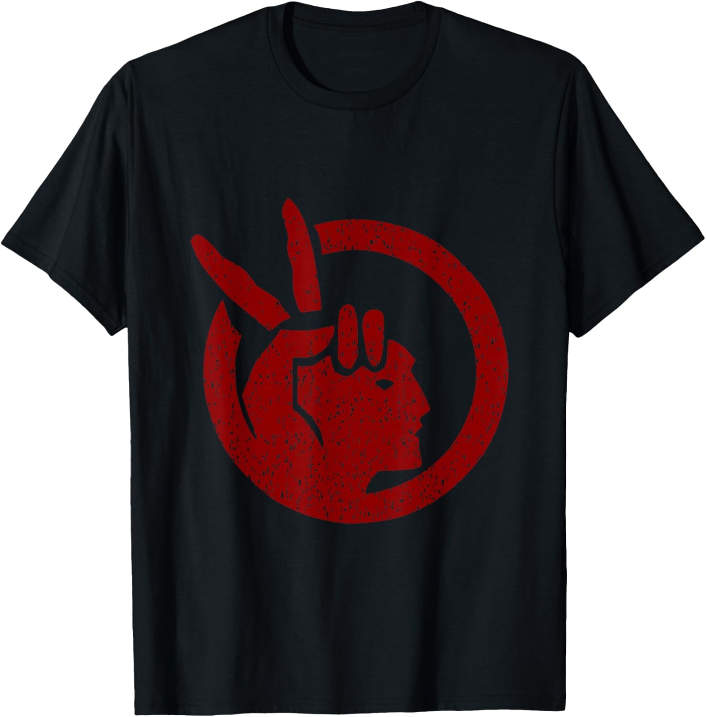 American Indian Movement Flag T-Shirt - T-Shirt | Black
