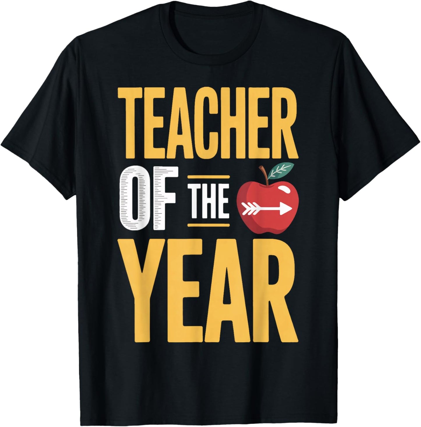 Teacher of The Year Top Student Mentor T-Shirt - T-Shirt | Black