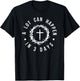 A Lot Can Happen in 3 Days Christian Cross Jesus Easter T-Shirt - T-Shirt | Black
