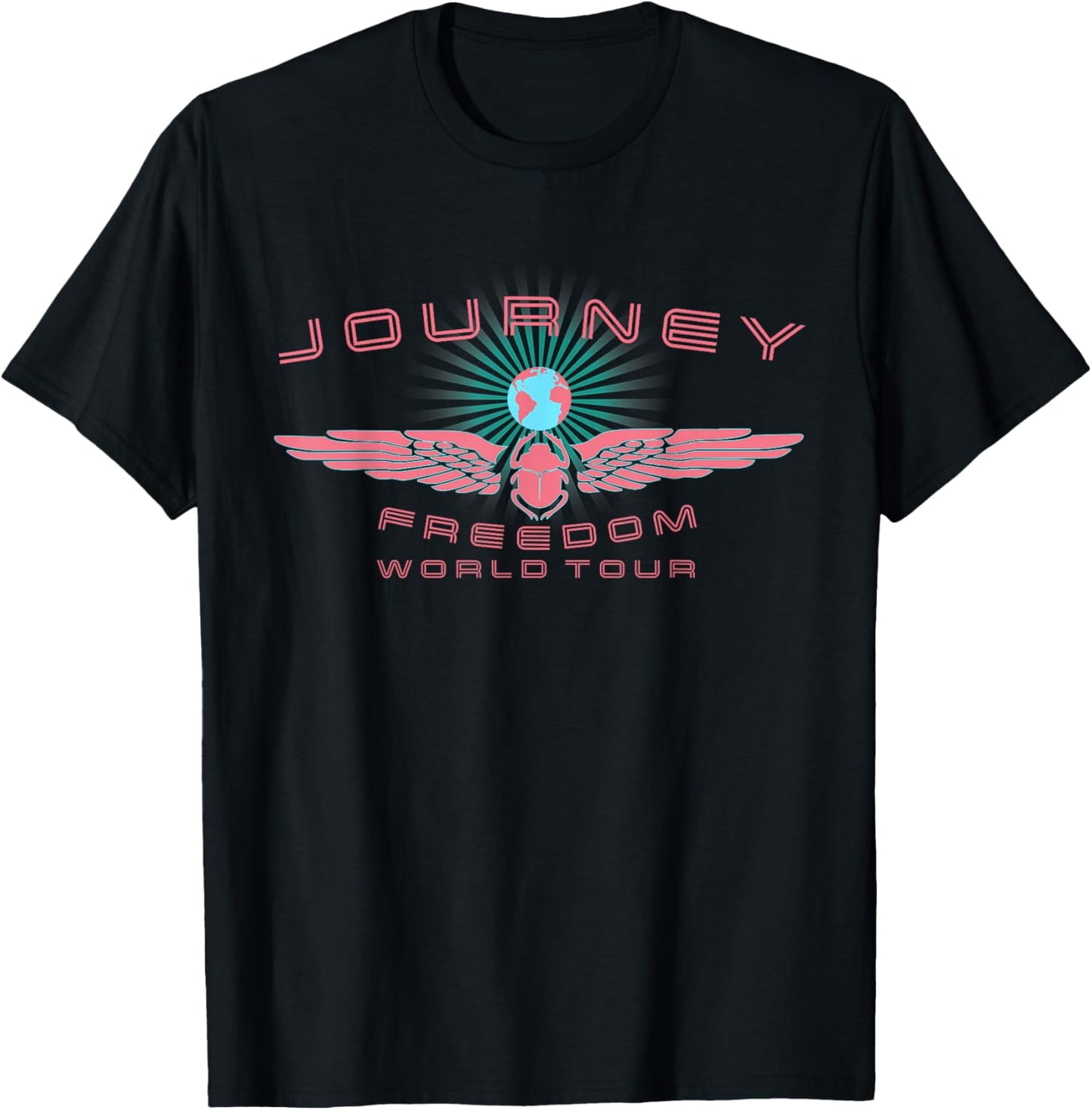 Journey Pink Freedom T-Shirt - T-Shirt | Black