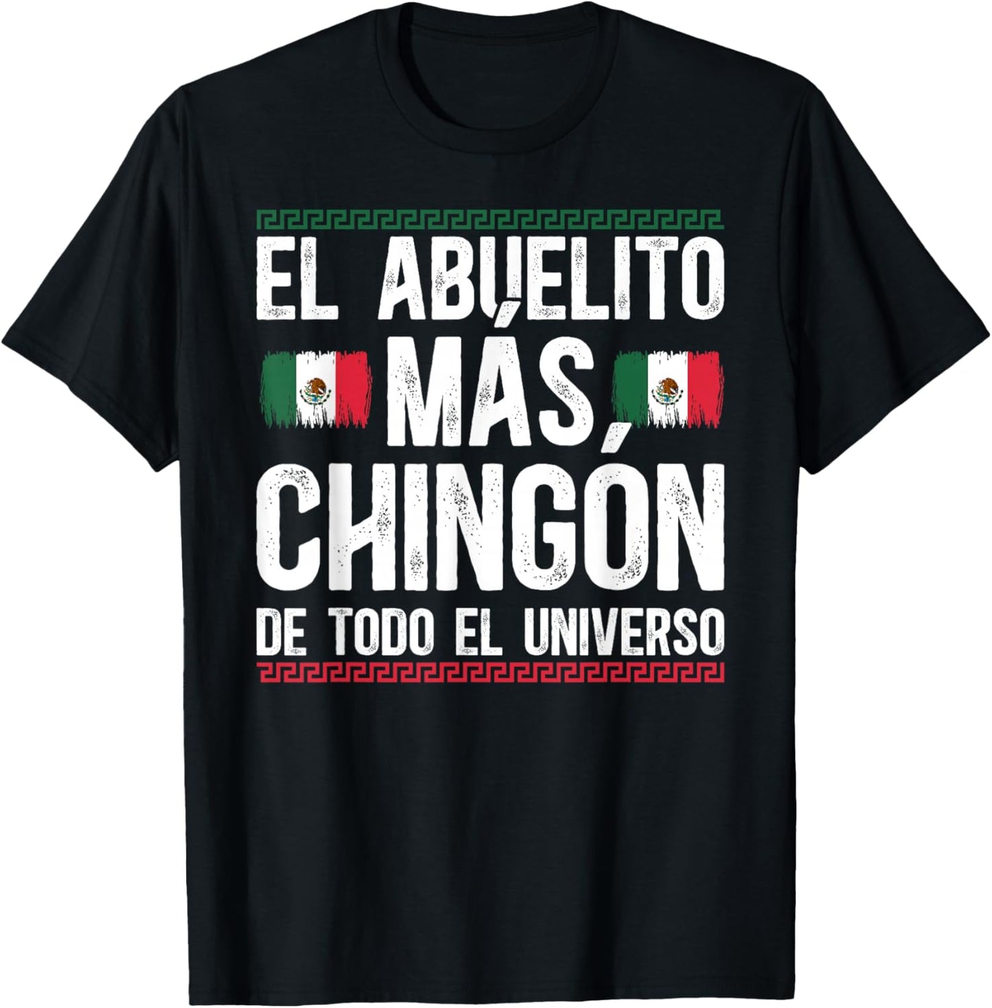 Abuelito Mas Chingon Abuelito Grandpa Abuelito Grandfather T-Shirt - T-Shirt | Black