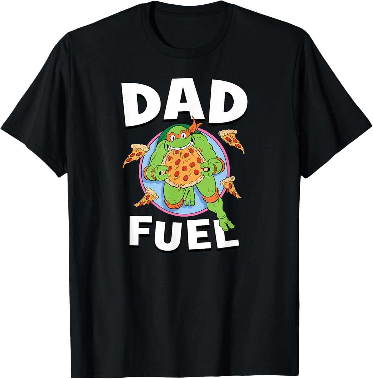 TMNT - Michelangelo - Dad Fuel T-Shirt - T-Shirt | Black