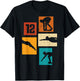 12th Birthday Swimmer Swimming 12 Year Old Boy T-Shirt - T-Shirt | Black