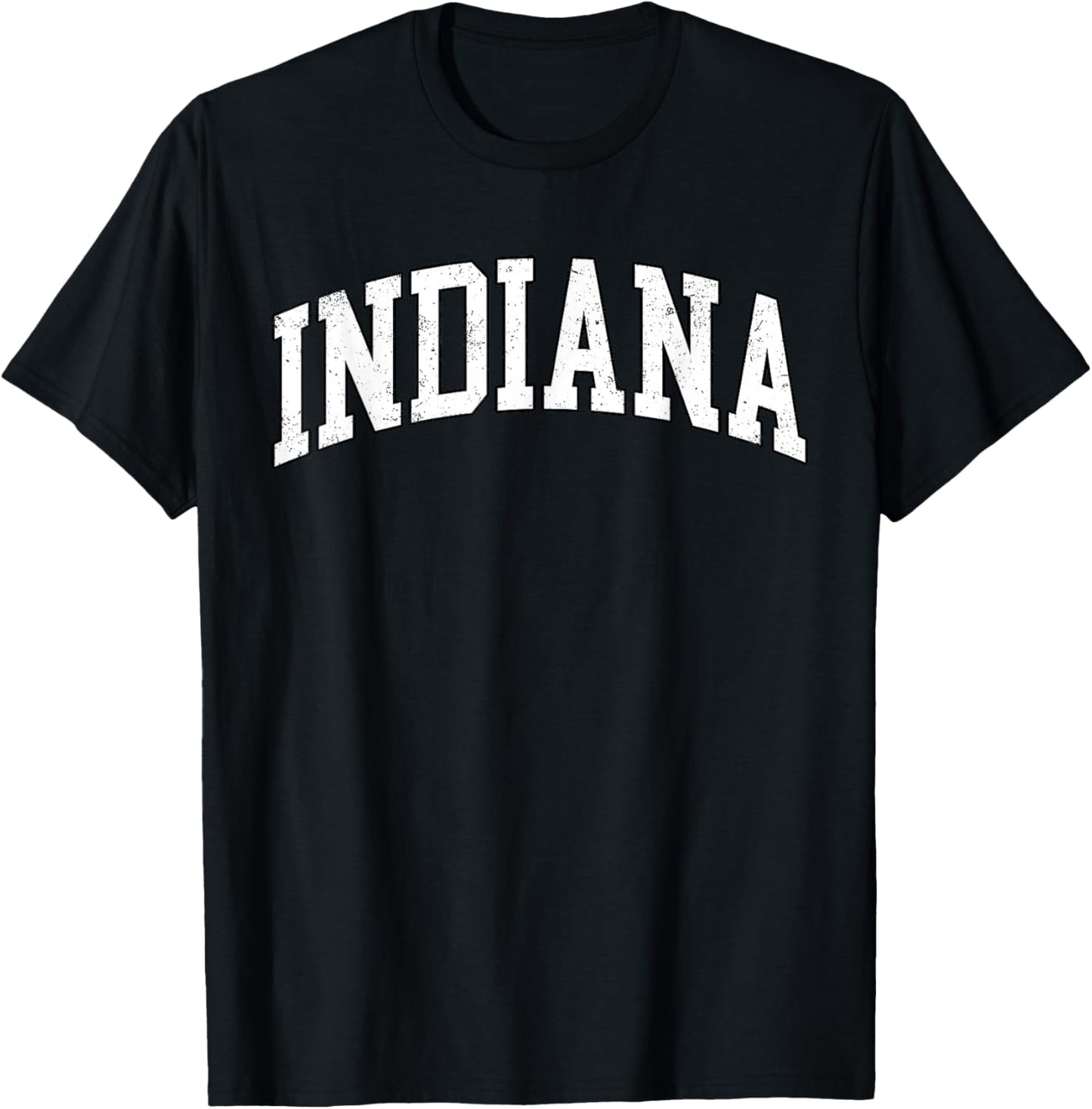 Indiana - Throwback Design - Classic Men Women Kid T-Shirt - T-Shirt | Black