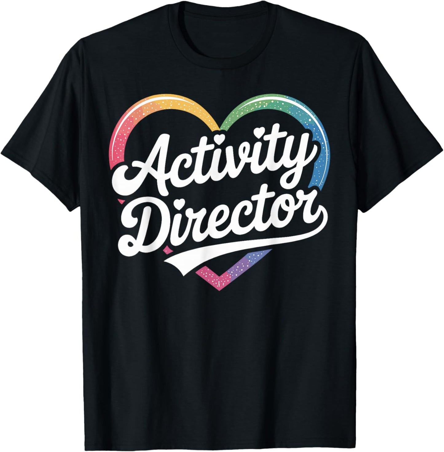 Activity Director Heart T-Shirt - T-Shirt | Black