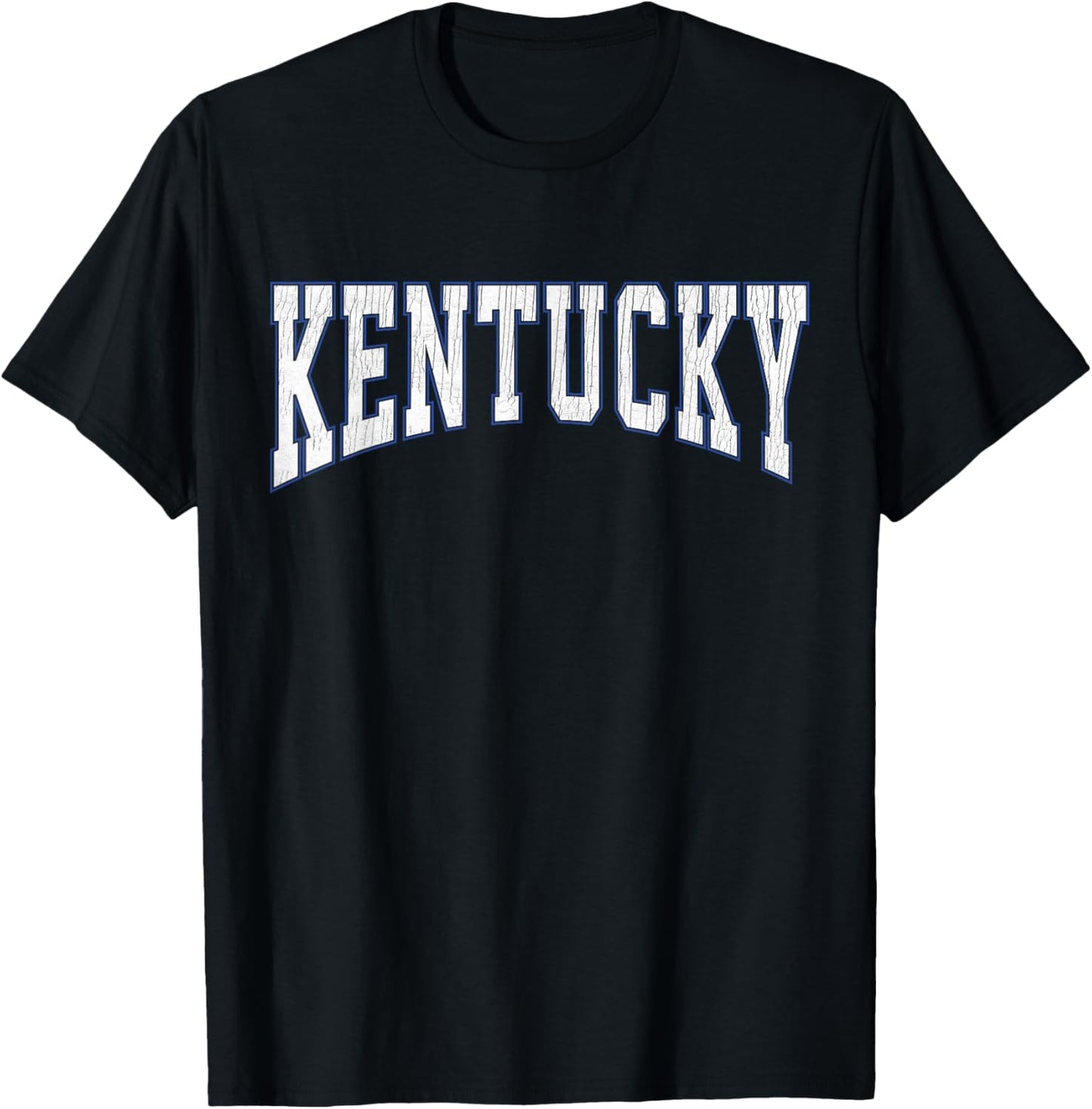 Vintage Kentucky KY Men Kentucky KY Women Classic Retro T-Shirt - T-Shirt | Black