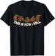 This is How I Roll Kiwi Bird NZ New Zealand Bird Funny T-Shirt - T-Shirt | Black