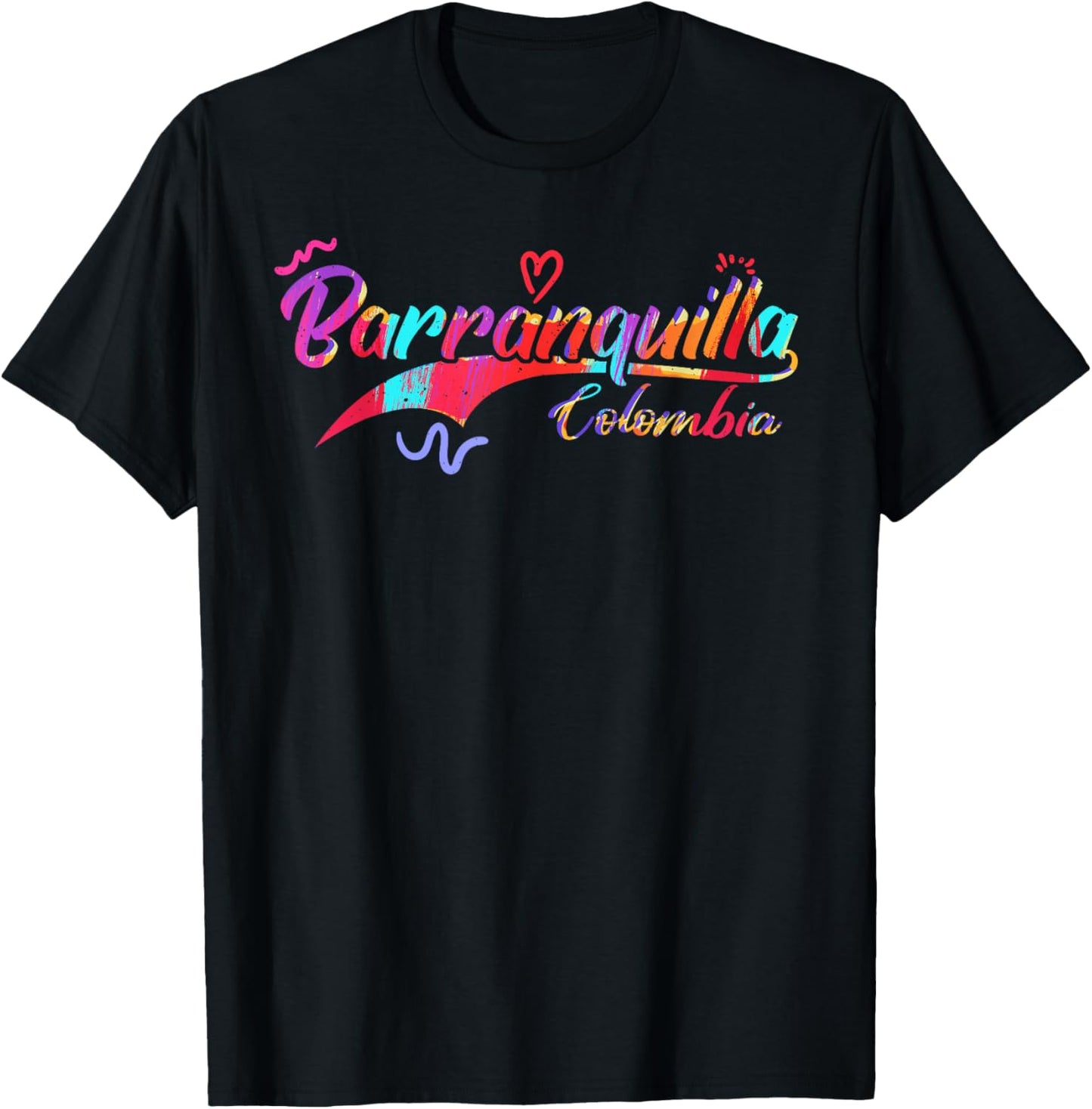 Barranquilla Colombia | Vacation Travel T-Shirt - T-Shirt | Black