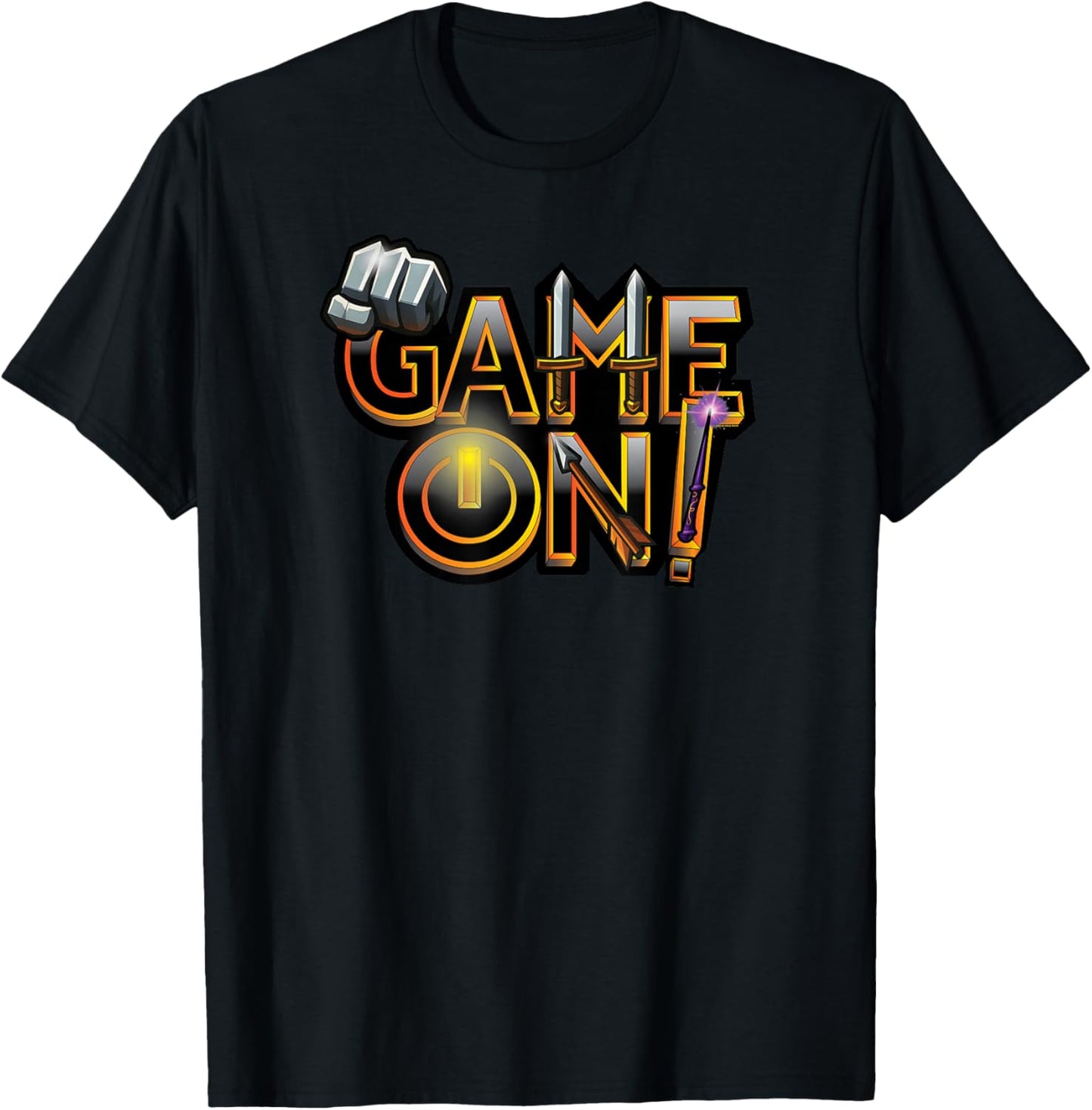 Game ON! T-Shirt - T-Shirt | Black