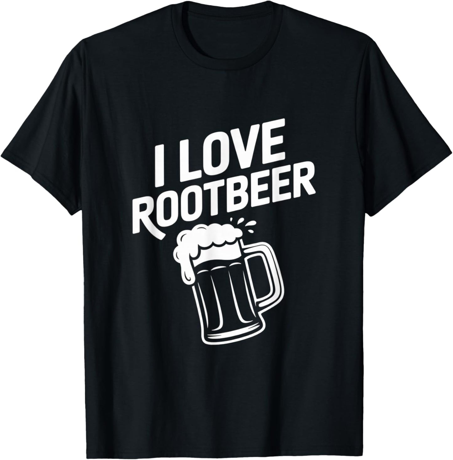 I Love Rootbeer T-Shirt - T-Shirt | Black