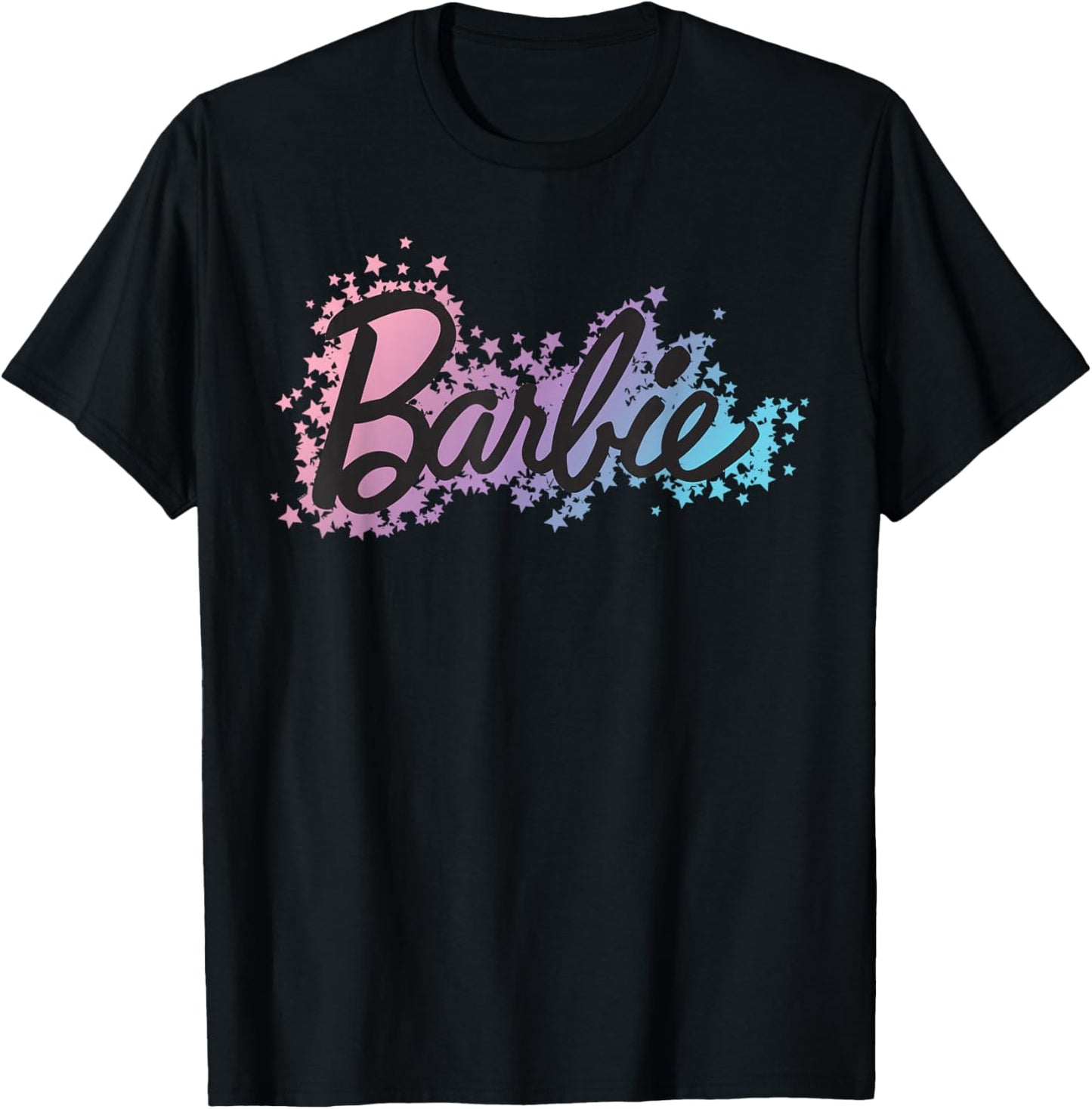 Barbie Star Silhouette Logo T-Shirt - T-Shirt | Black