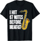 Saxophone Player 67 Meme Funny Marching Band Director T-Shirt - T-Shirt | Black