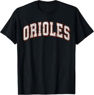 Oriole Name Vintage Retro Gift Women Boy Girl Kids T-Shirt - T-Shirt | Black