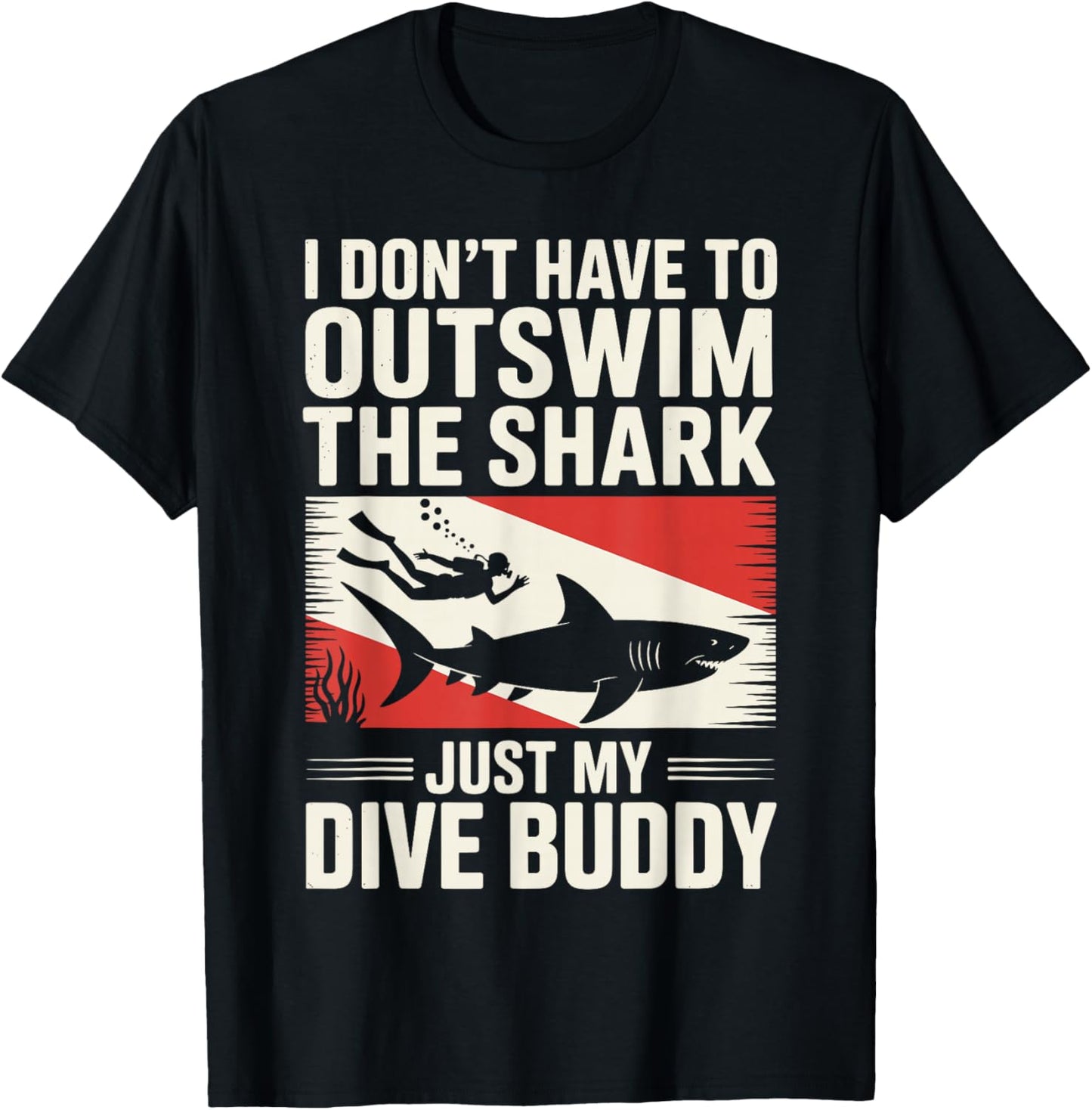 Funny Scuba Diving Art Women Scuba Dive Scuba Diver T-Shirt - T-Shirt | Black