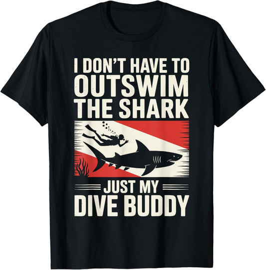 Funny Scuba Diving Art Women Scuba Dive Scuba Diver T-Shirt - T-Shirt | Black