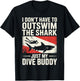 Funny Scuba Diving Art Women Scuba Dive Scuba Diver T-Shirt - T-Shirt | Black