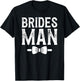 Bridesman Wedding Proud Bridesman T-Shirt - T-Shirt | Black