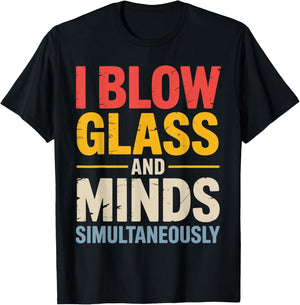 Best Glassblowing Art Women Glass Blower Glassblower T-Shirt - T-Shirt | Black