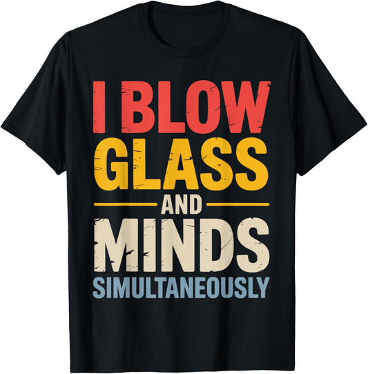 Best Glassblowing Art Women Glass Blower Glassblower T-Shirt - T-Shirt | Black