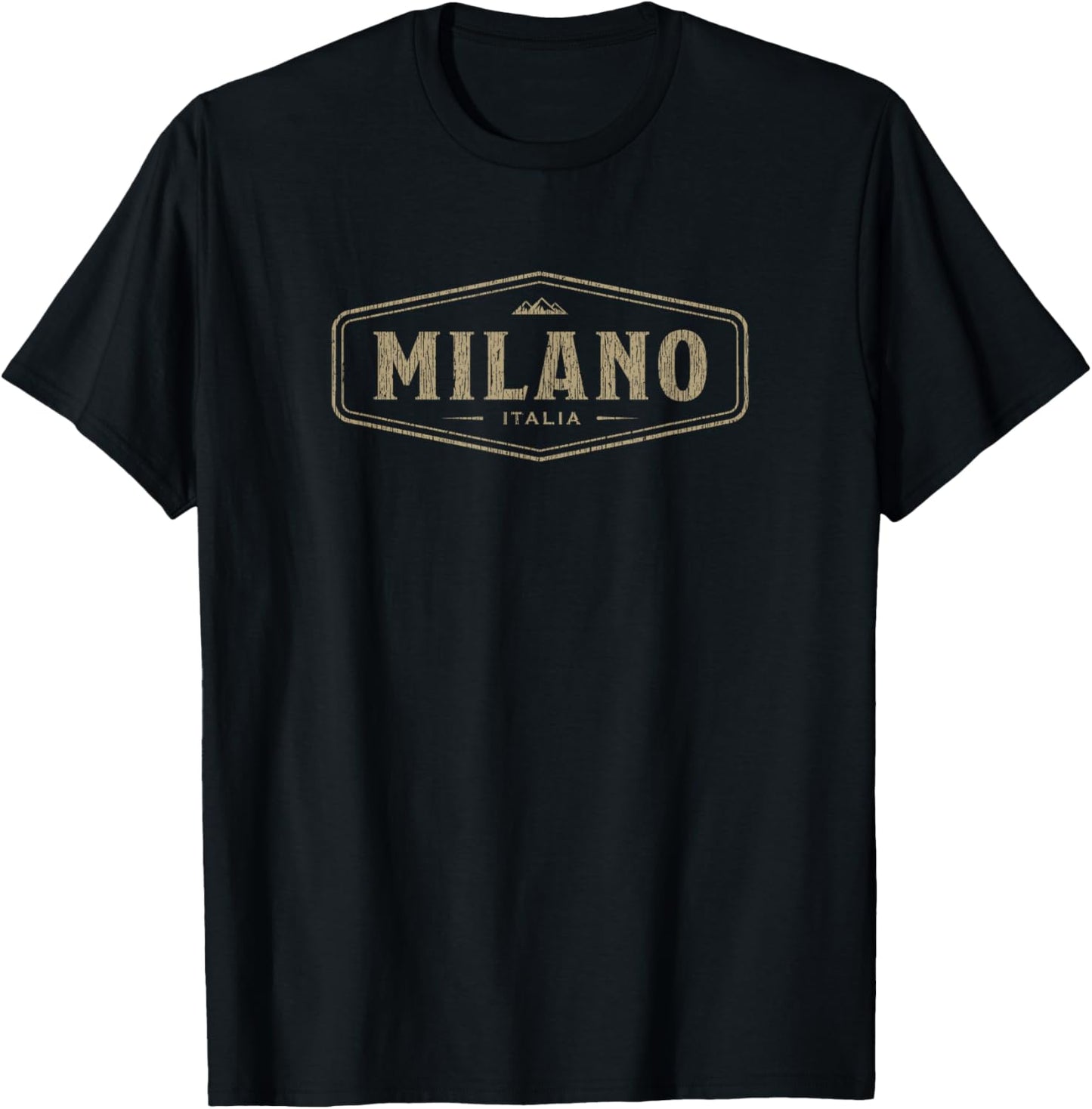 Milano Italia Souvenir Milan Italy Souvenir T-Shirt - T-Shirt | Black
