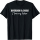 Dog Lover Bourbon & Dogs, I Love My Licker Apparel for Dog T-Shirt - T-Shirt | Black