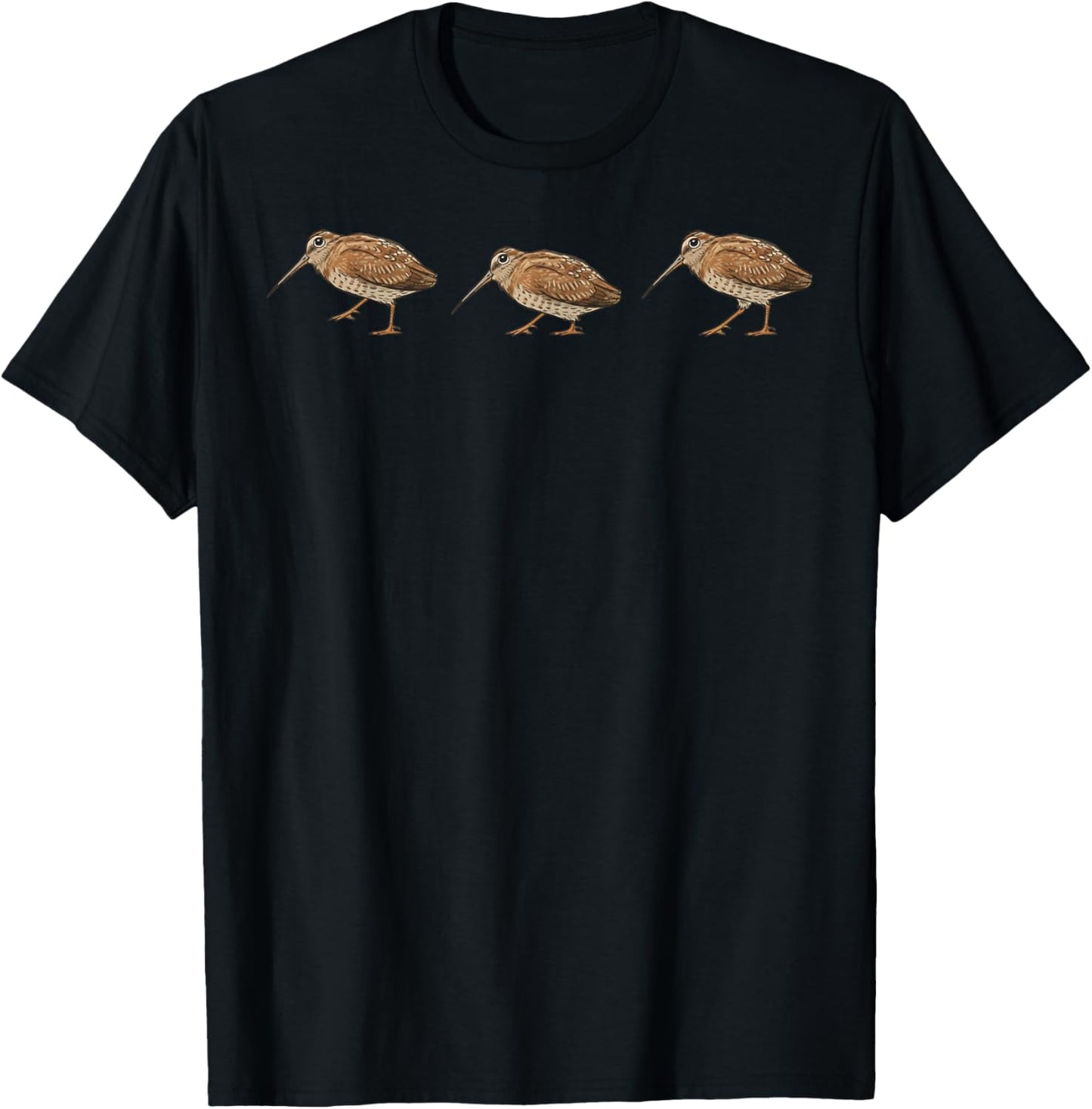 Funny American Woodcock Dance T-Shirt - T-Shirt | Black
