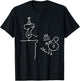 Funny Goodbye 6 Hello 7 Birthday 7th Bday 7 Years Old 67 Boy T-Shirt - T-Shirt | Black