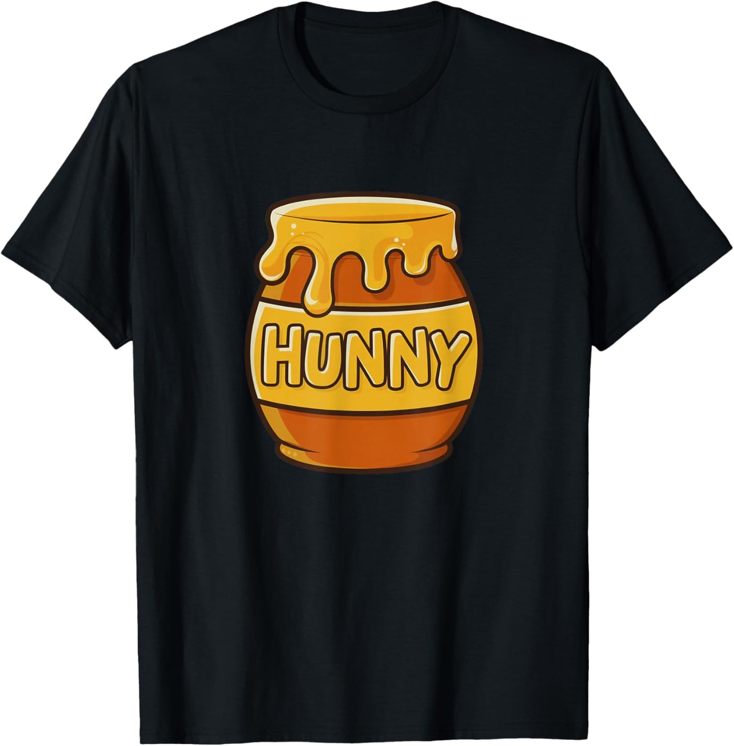 Hunny Pot Matching Costume Kids Men Women T-Shirt - T-Shirt | Black