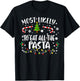 Christmas Family Funny Most Likely to Eat All The Pasta T-Shirt - T-Shirt | Black