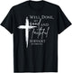 Well Done Good and Faithful Servant Christian Bible Verse T-Shirt - T-Shirt | Black