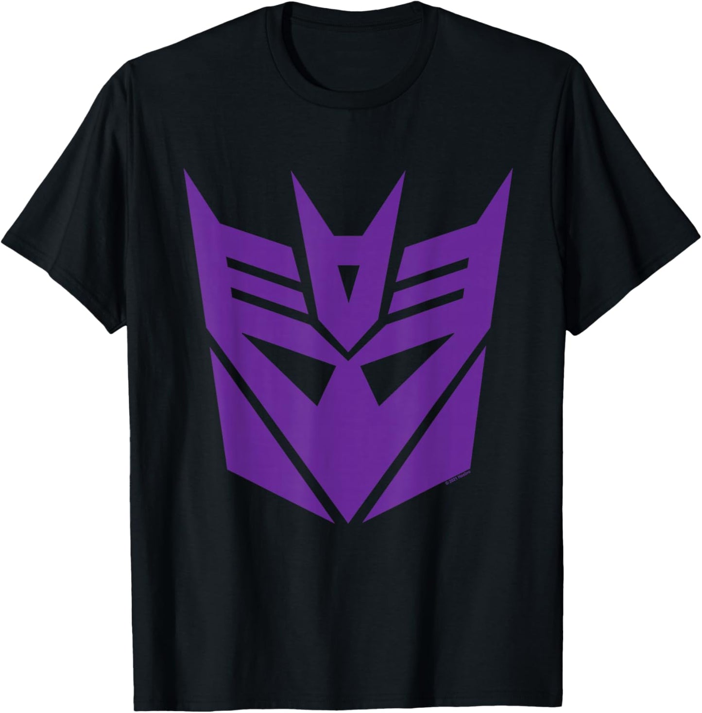 Transformers Purple Decepticon Sigil T-Shirt - T-Shirt | Black