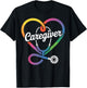 Caregiver Heart T-Shirt - T-Shirt | Black