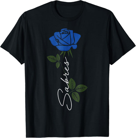 Sabres Name Retro Vintage Gift Women Boy Girl T-Shirt - T-Shirt | Black