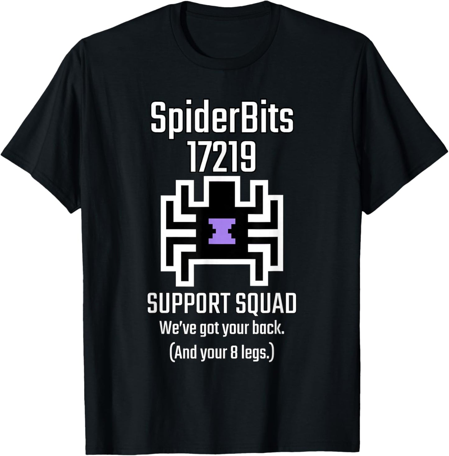 SpiderBits Supporter T-Shirt - T-Shirt | Black