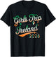 Ireland Girls Trip 2026 Matching Group Vacation Irish Flag T-Shirt - T-Shirt | Black