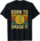 Funny Tennis Women Men Boys Girls T-Shirt - T-Shirt | Black