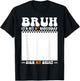 Bruh It's My 9th Birthday Sign My Shirt 9 Years Old Birthday T-Shirt - T-Shirt | Black