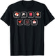 Valentine SPED Teacher AAC PCS Symbol Behavior Speech T-Shirt - T-Shirt | Black