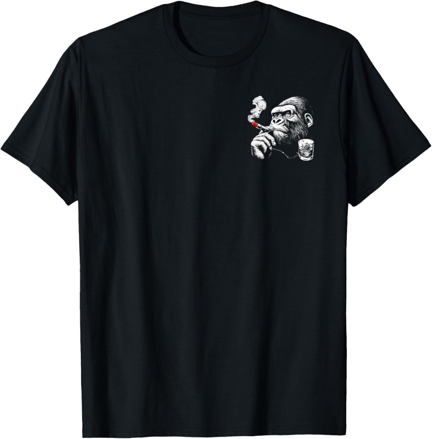 (2 Sided) I'm A Simple Old Man I Am Grumpy and I Like Boobs T-Shirt - T-Shirt | Black